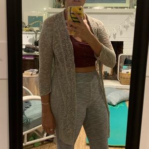 Lace Knit Cardigan